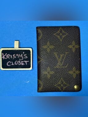 💯 Authentic Louis Vuitton Monogram Canvas Cardholder - Brown/Gold Monogram